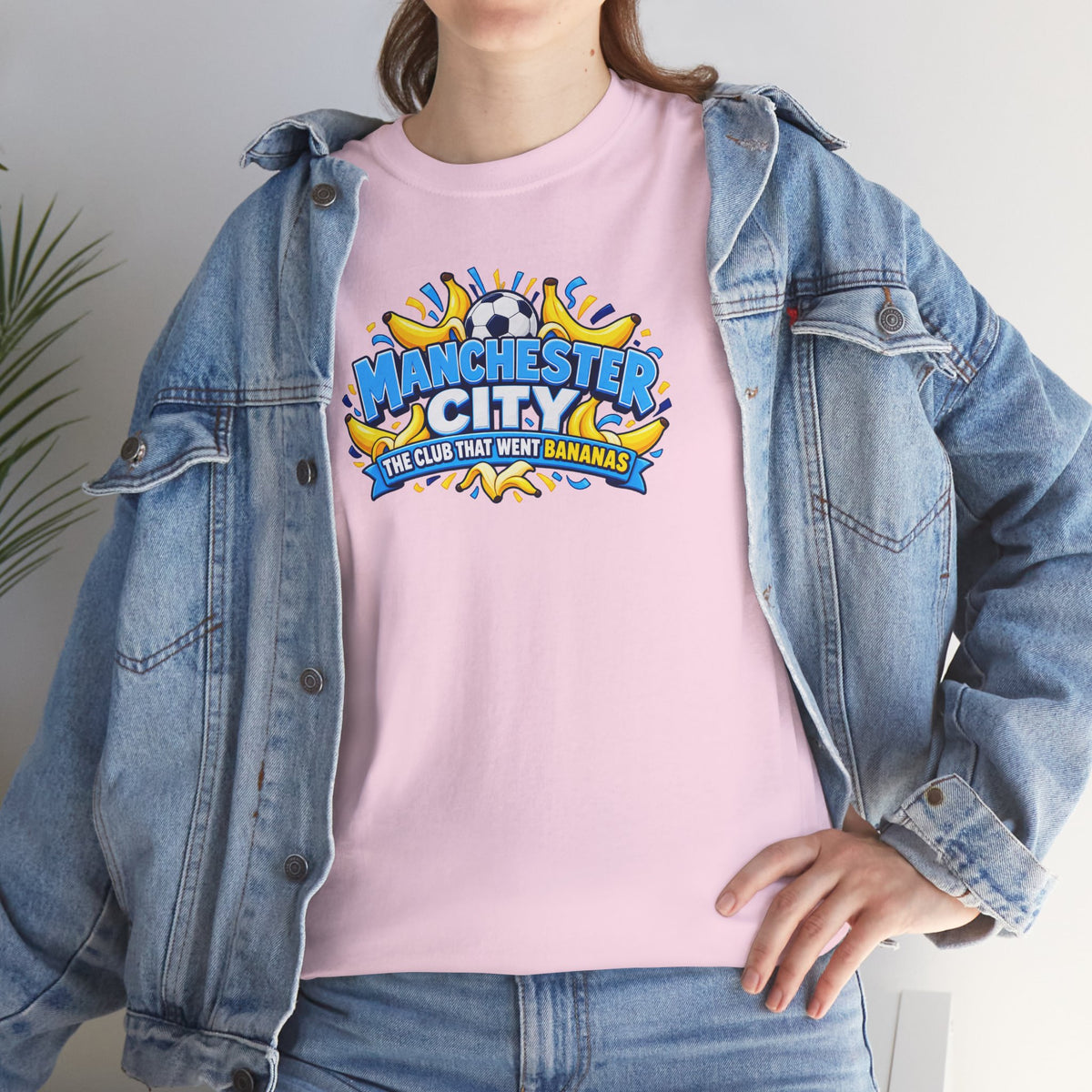 Manchester City "The Club That Went Bananas" Cotton T-Shirt