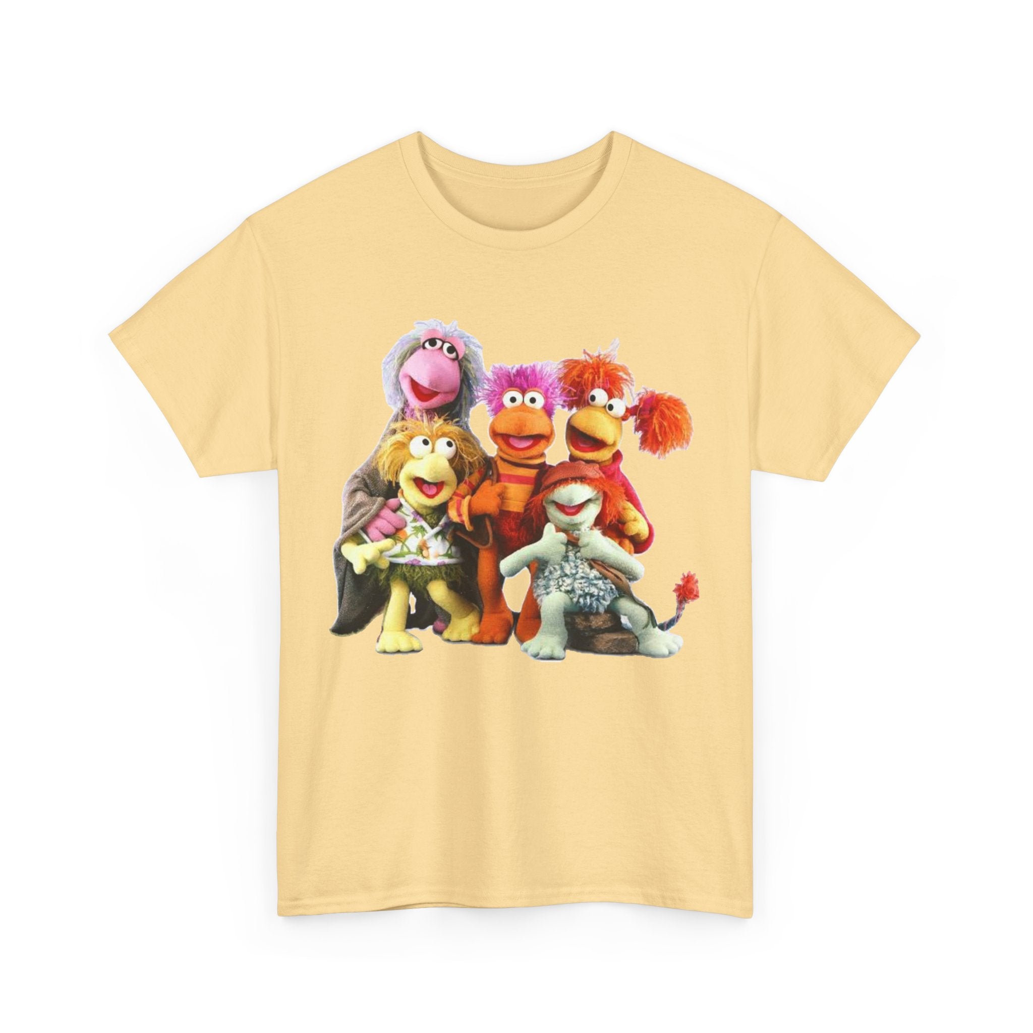 Fraggle Rock Characters T-Shirt — Vintage 80s Kids TV Crew Tee