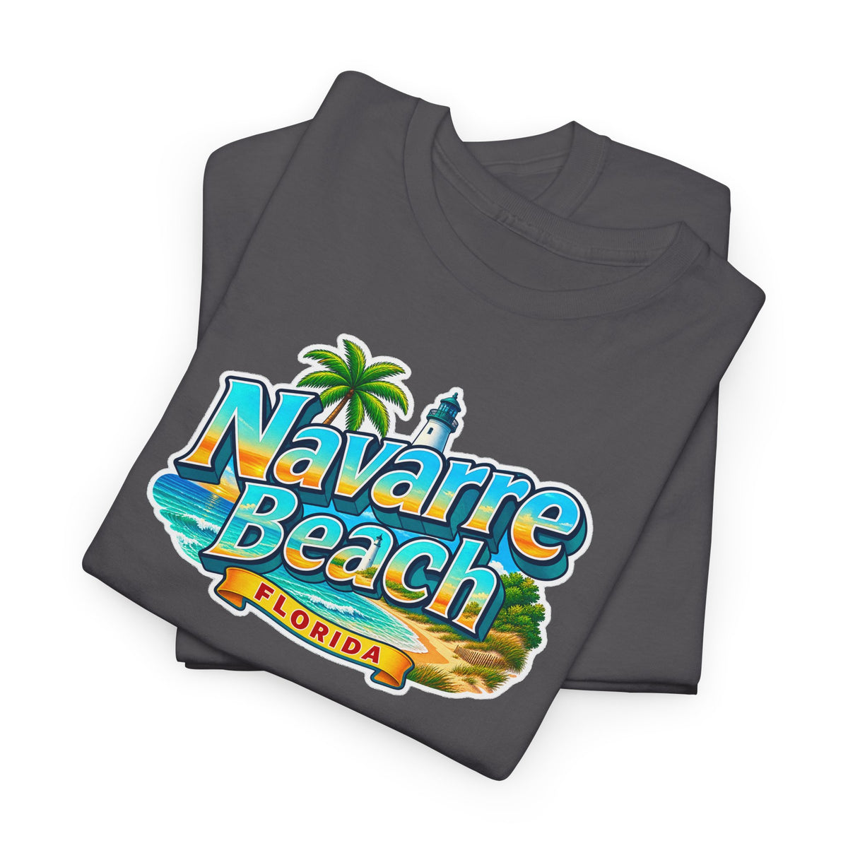 Navarre Beach Florida T-Shirt – Retro Tropical Vacation Tee