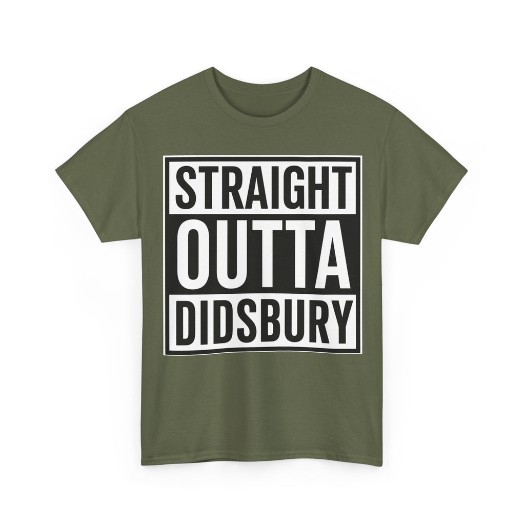 Straight Outta Didsbury T‑Shirt — Graphic City Pride Tee