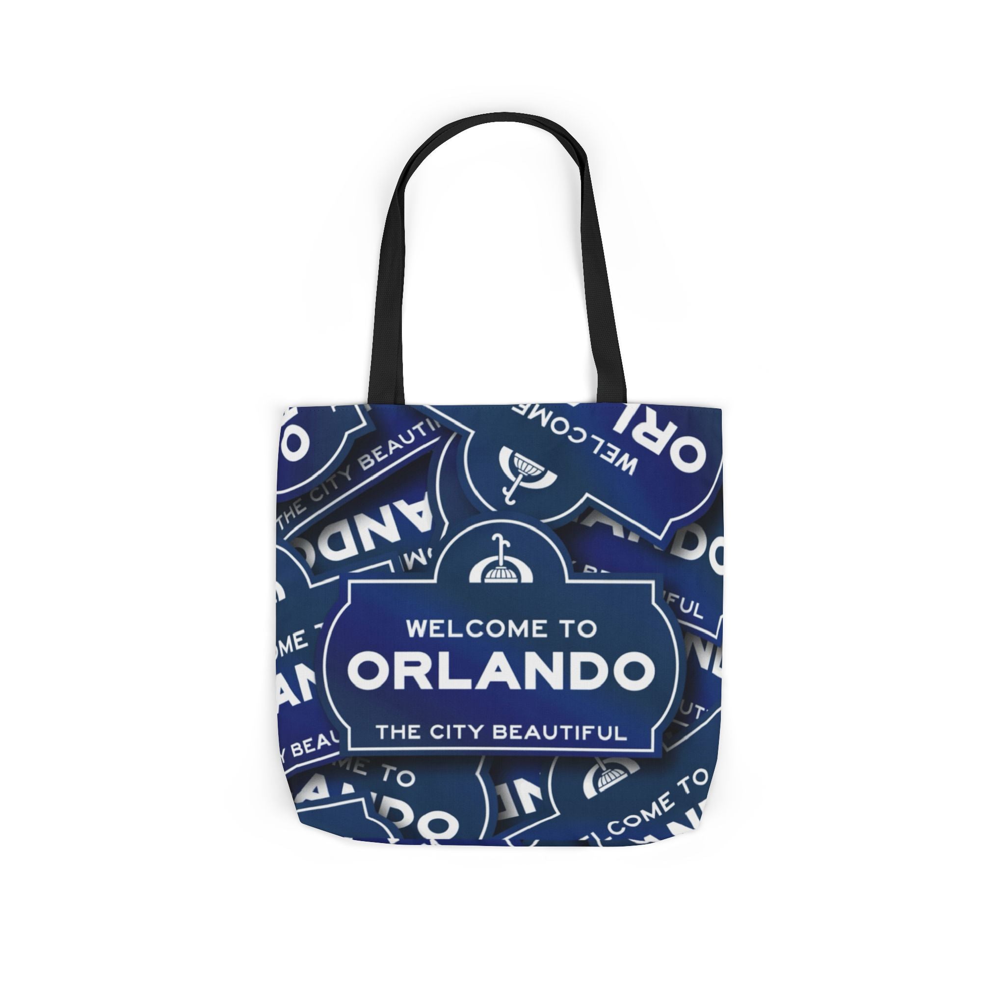 Orlando Welcome Sign Canvas Tote