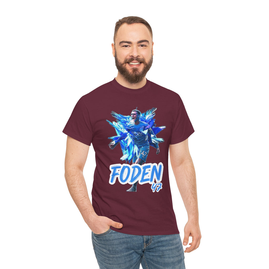 Phil Foden Manchester City T-Shirt - Foden 47 Football Jersey Shirt