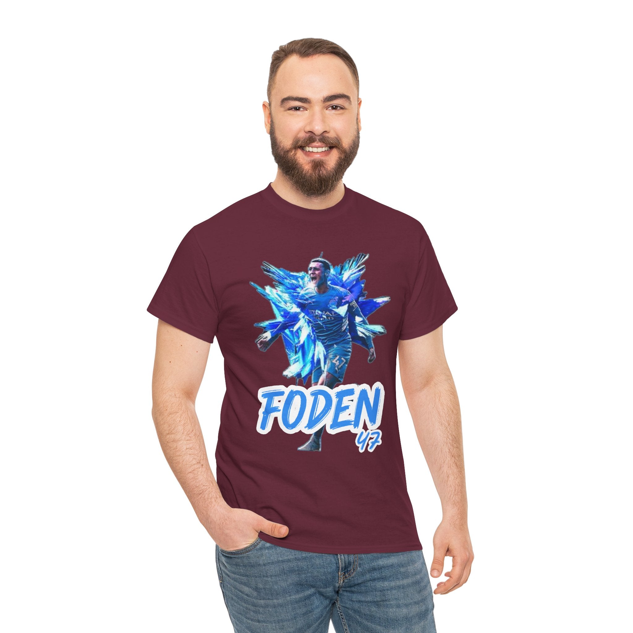 Phil Foden Manchester City T-Shirt - Foden 47 Football Jersey Shirt