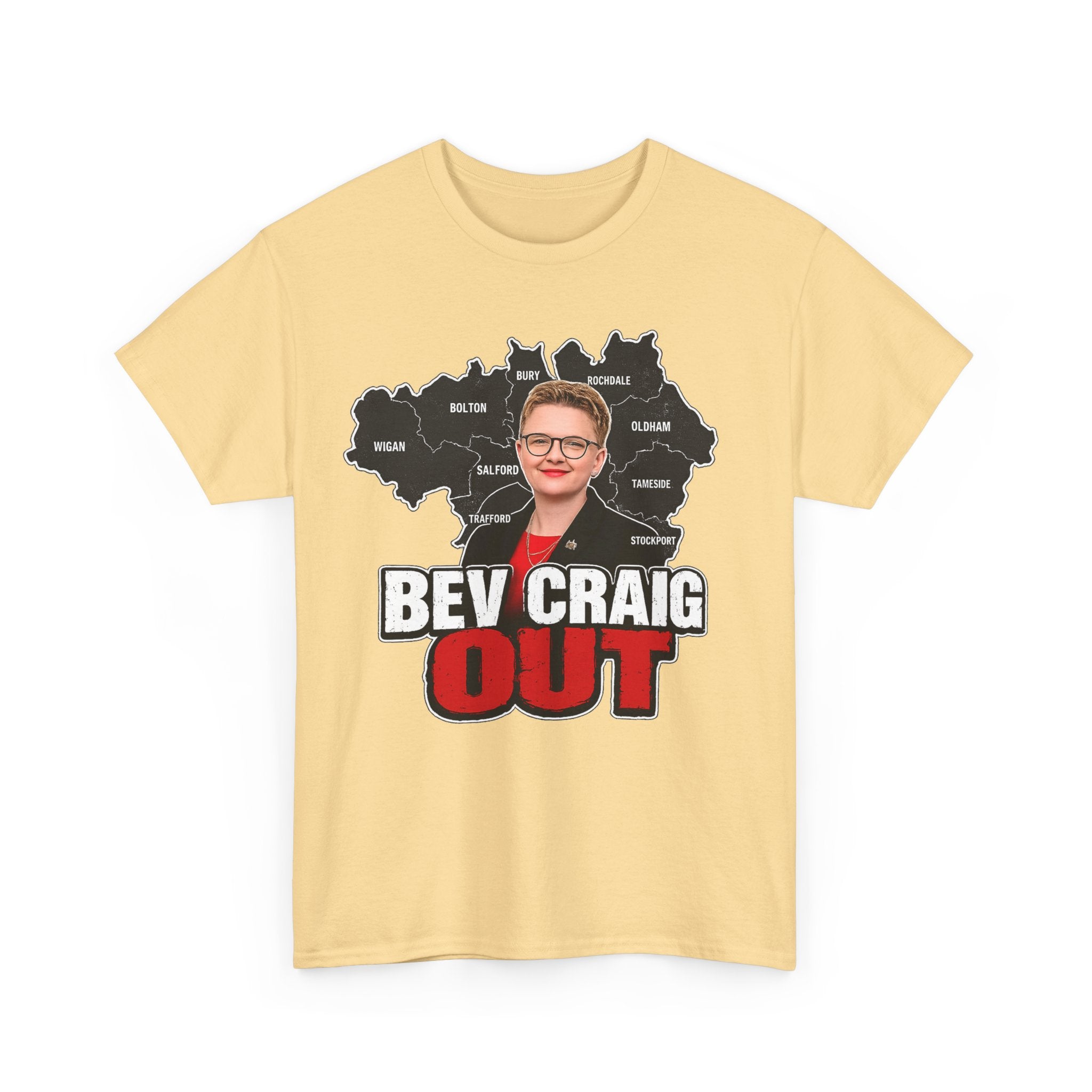 Bev Craig Out Greater Manchester Mayor Tee / T-Shirt