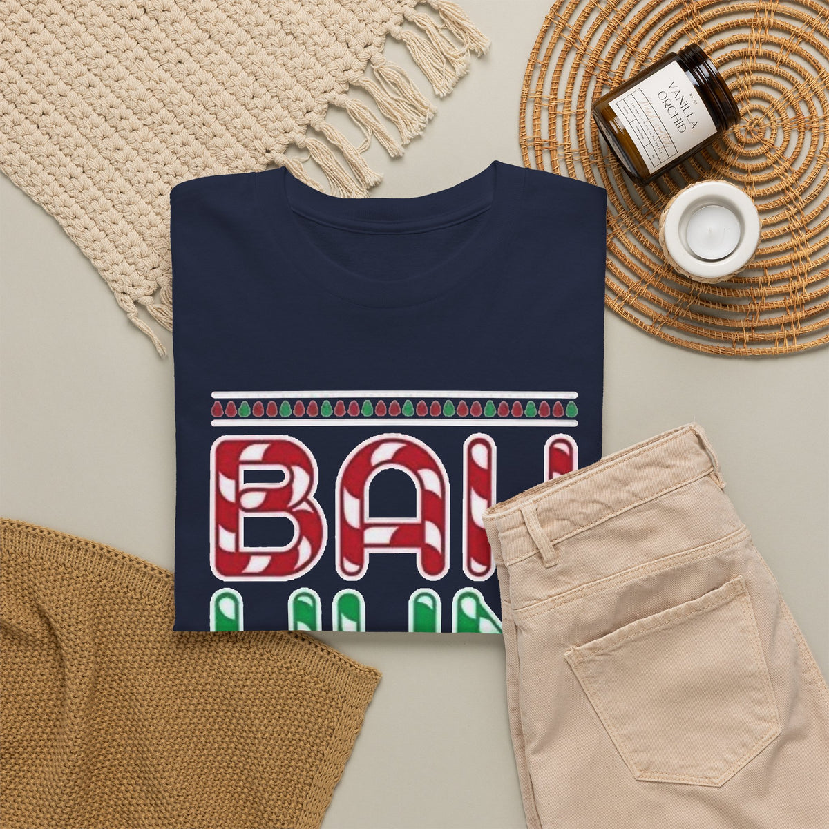 Bah Humbug Christmas Cotton T-Shirt