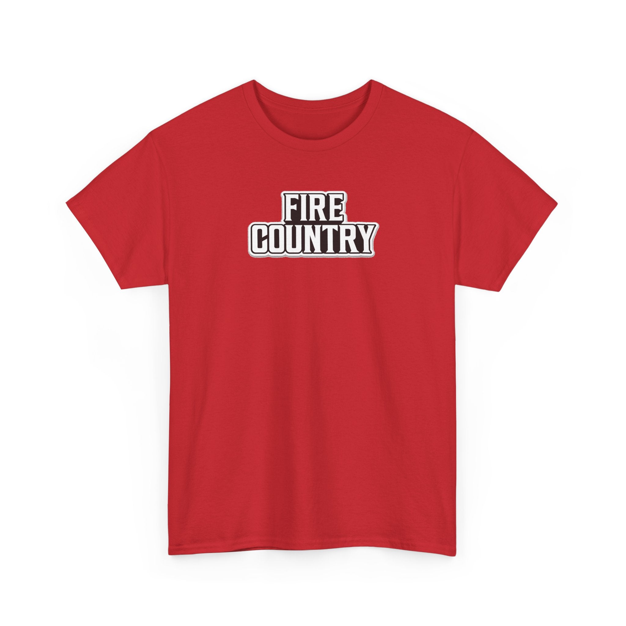 Fire Country Cotton T-Shirt — Bold Graphic Tee