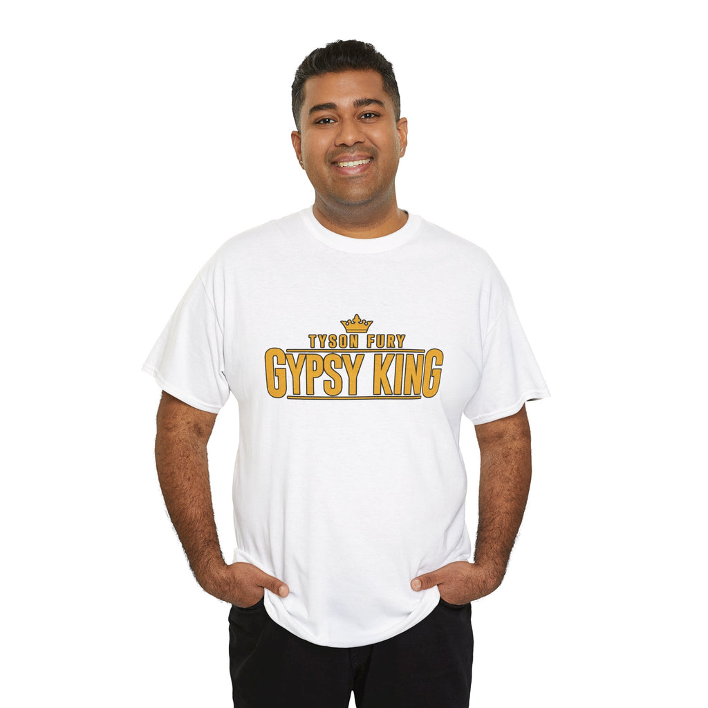 T-Shirt — "Gypsy King" Retro Crown Boxing Tribute Tee