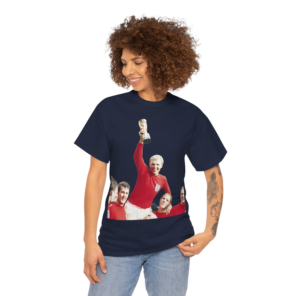 England 1966 World Cup Winners Tee — Retro Team Celebration T-Shirt