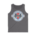 Oasis 'The Masterplan' Union Jack Logo Tank Top — Britpop Band Graphic Vest
