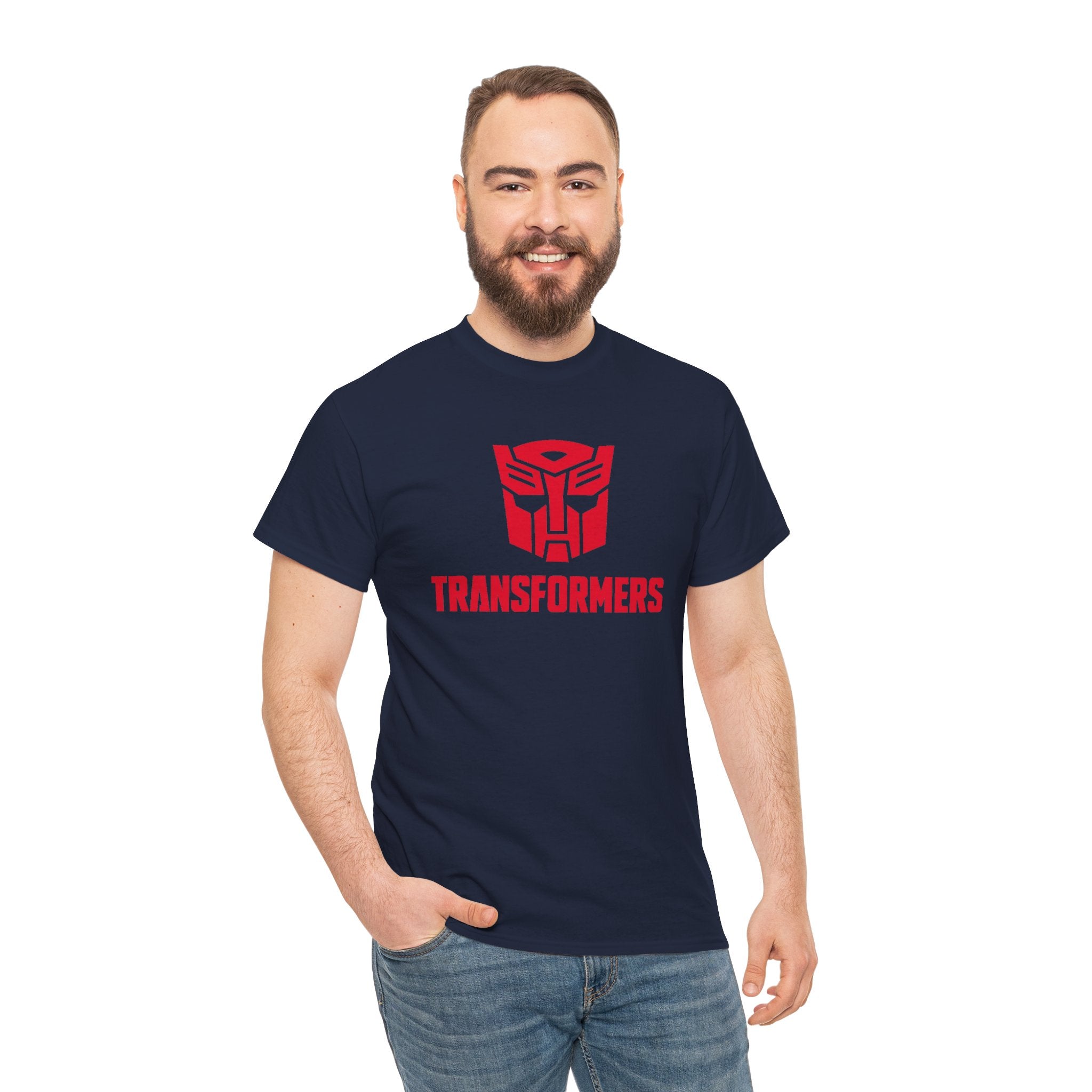 Transformers Logo T-Shirt – Red Autobot Graphic Tee