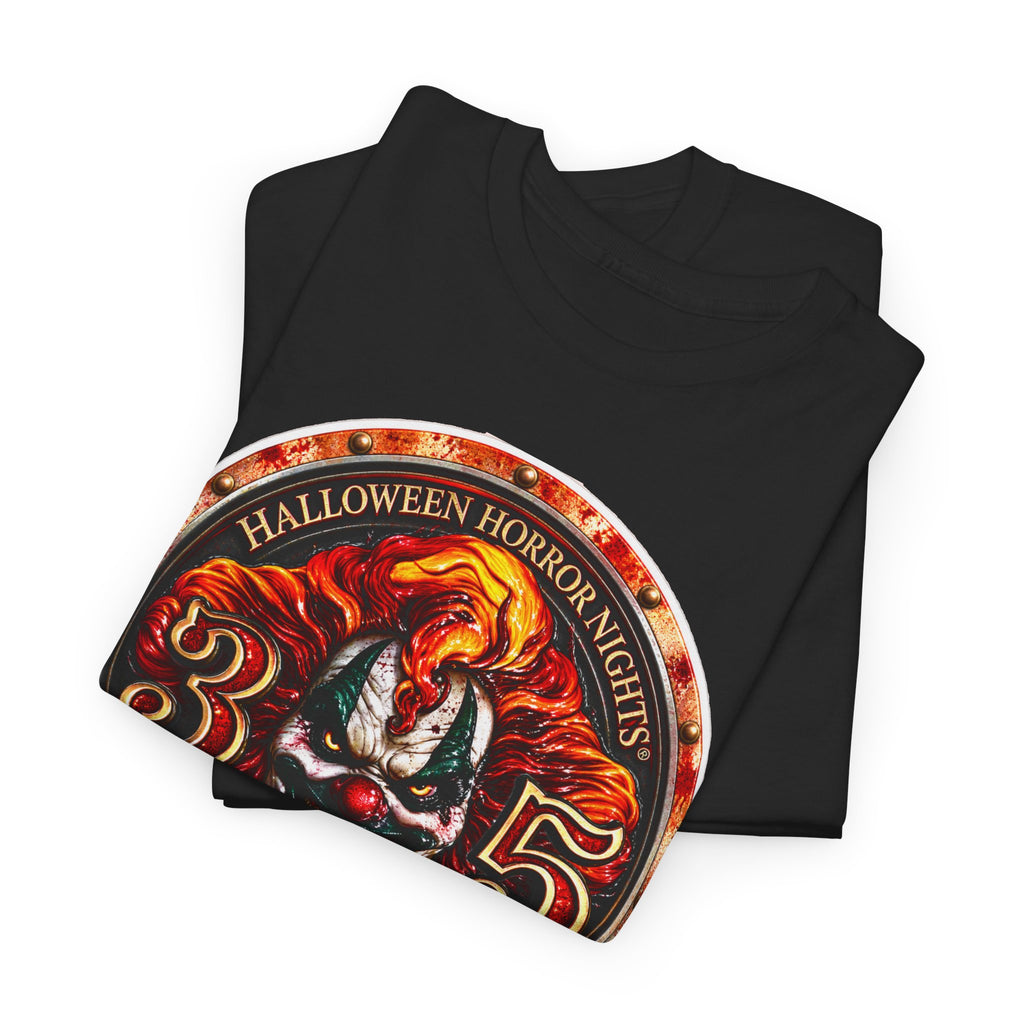Halloween Horror Nights 35 Clown Inspired Cotton Tee — Universal Orlando Horror T‑Shirt