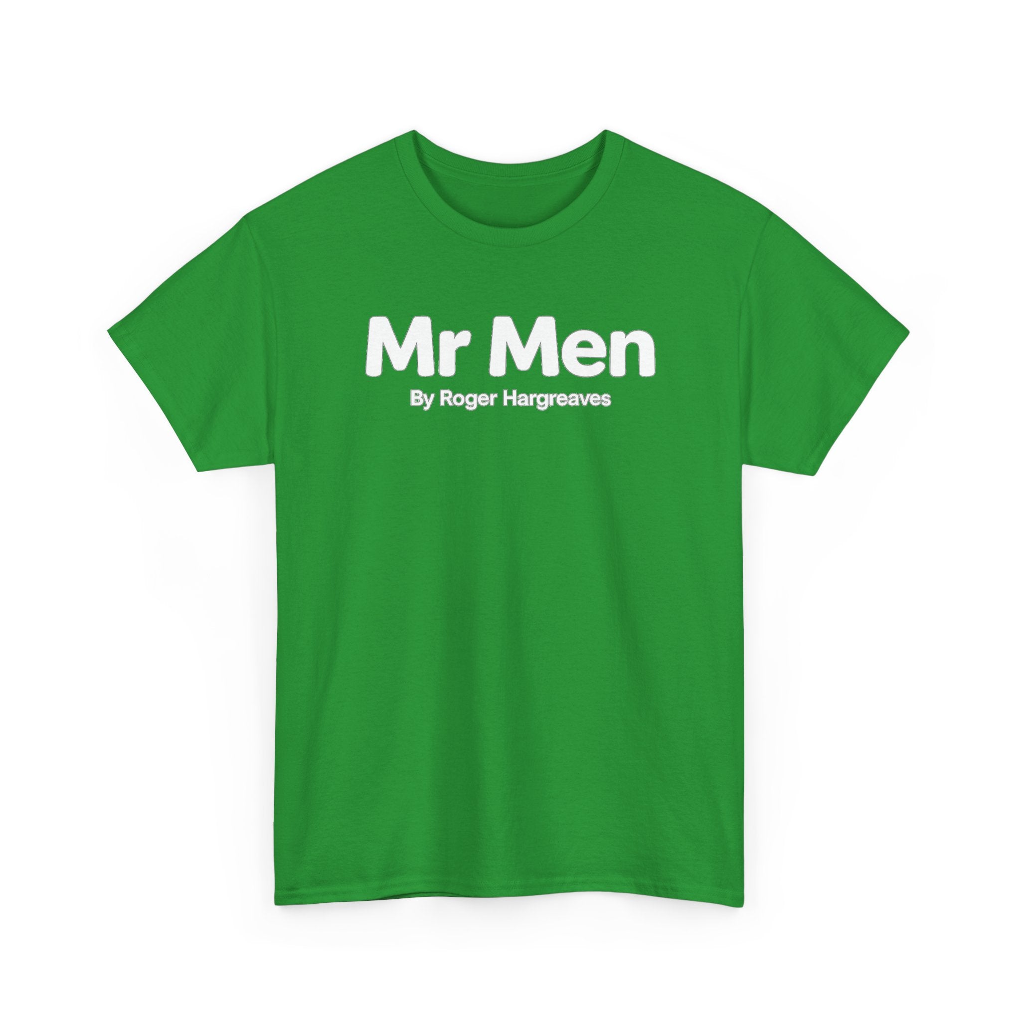 Mr Men T-Shirt – Retro 'Mr Men by Roger Hargreaves' Logo Tee
