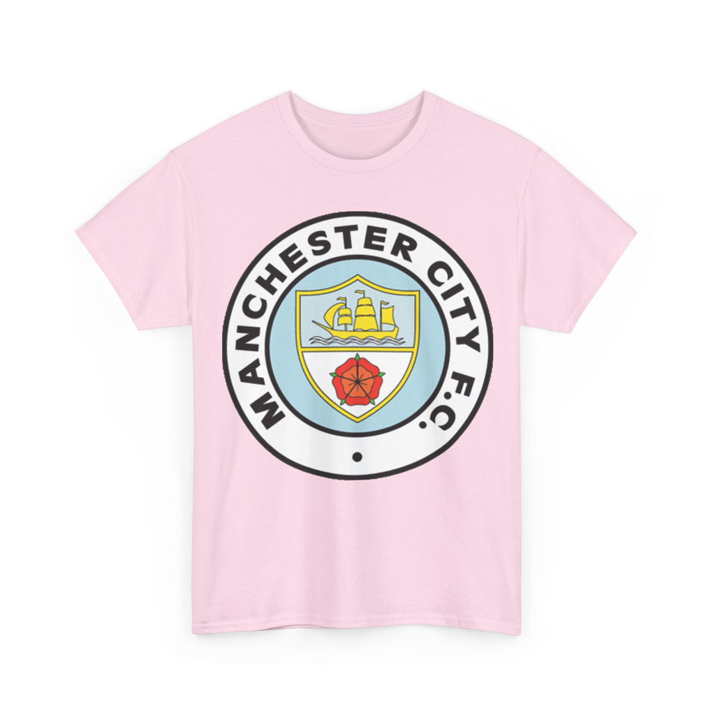 Manchester City F.C. Retro Crest T-Shirt – Retro Football Fan Tee