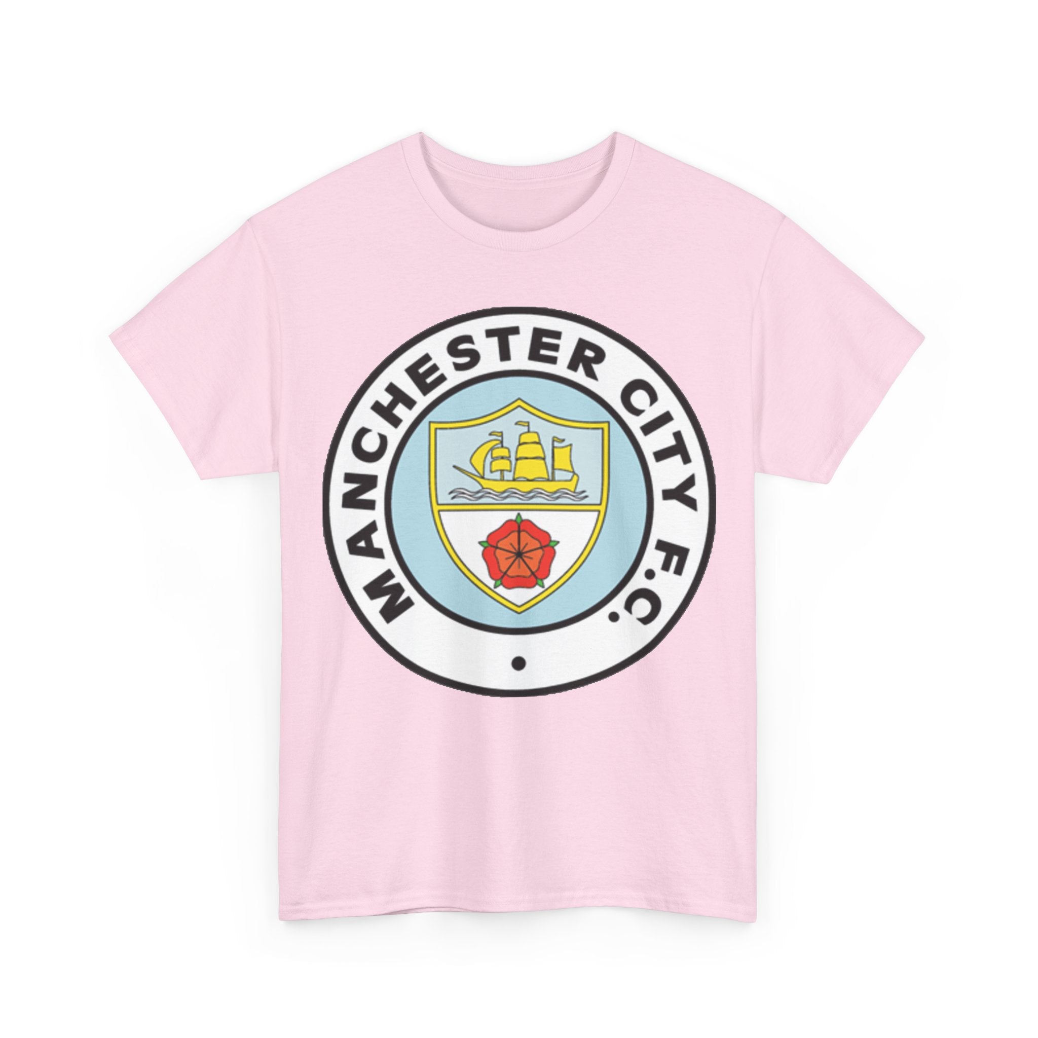 Manchester City F.C. Retro Crest T-Shirt – Retro Football Fan Tee