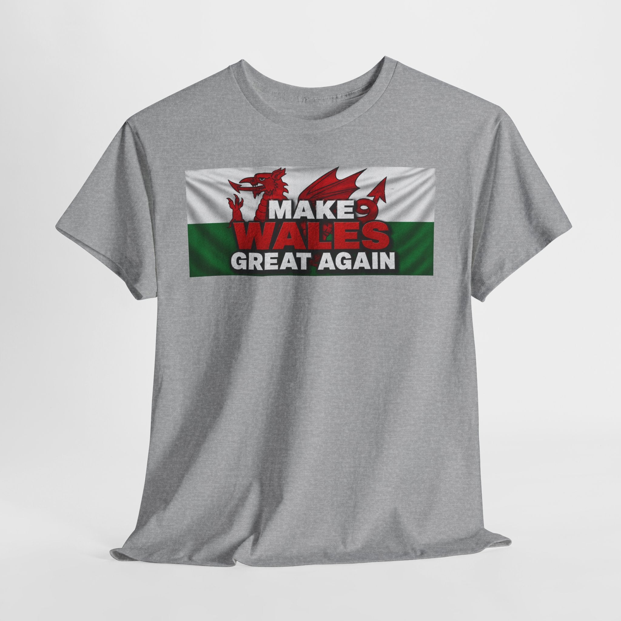Wales Pride T-Shirt — 'Make Wales Great Again' Welsh Dragon Tee