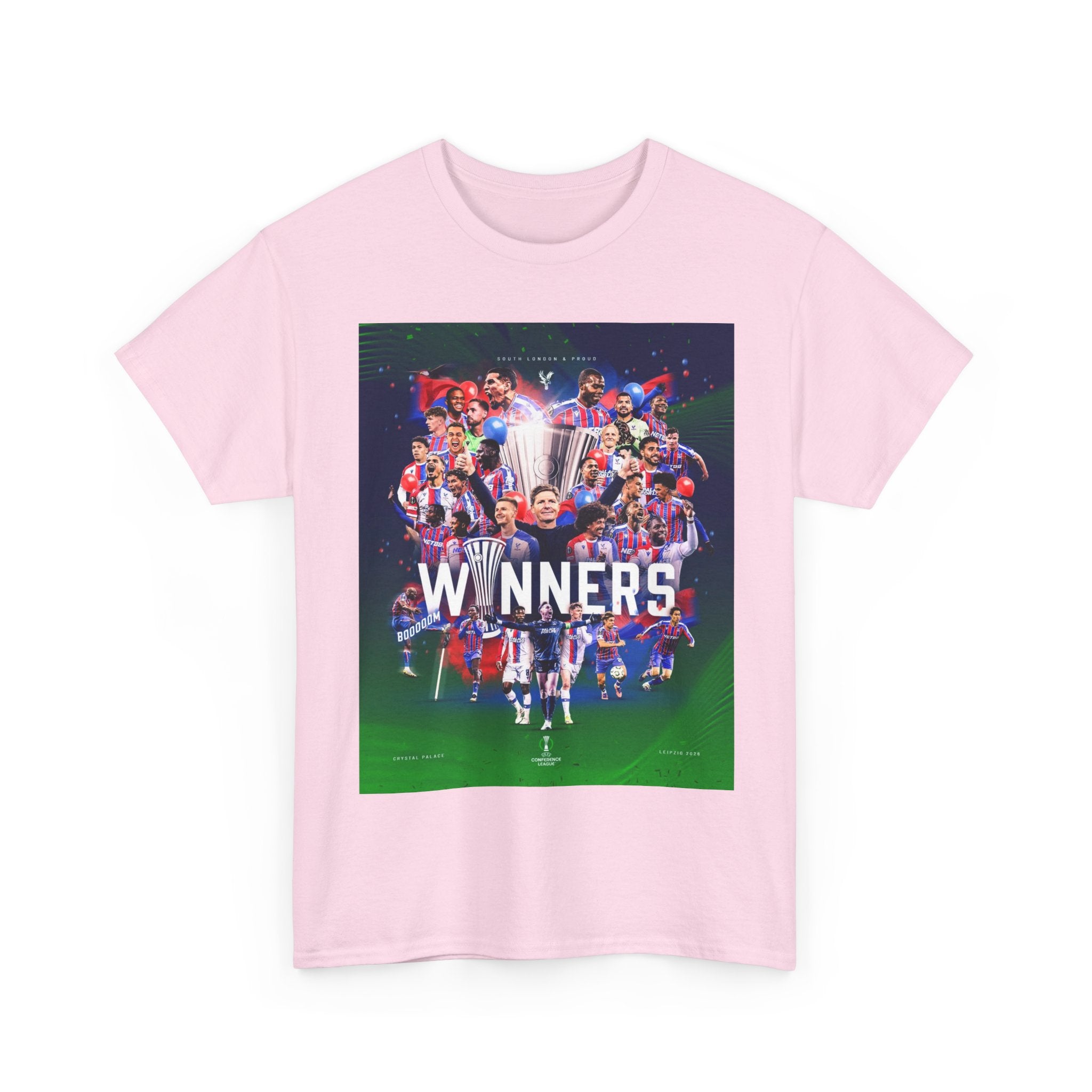 Crystal Palace UEFA Conference Winners Collage T‑Shirt