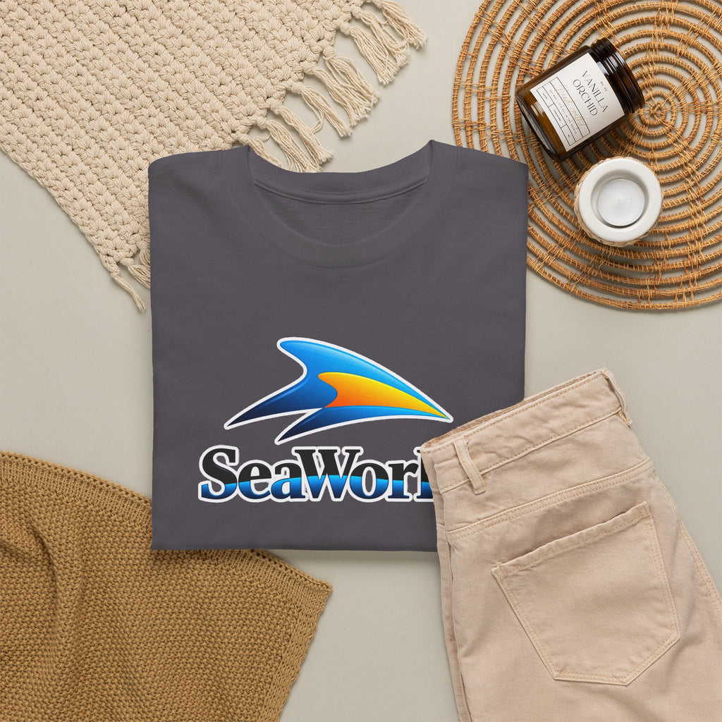 SeaWorld Logo T-Shirt — Classic Ocean Theme Tee