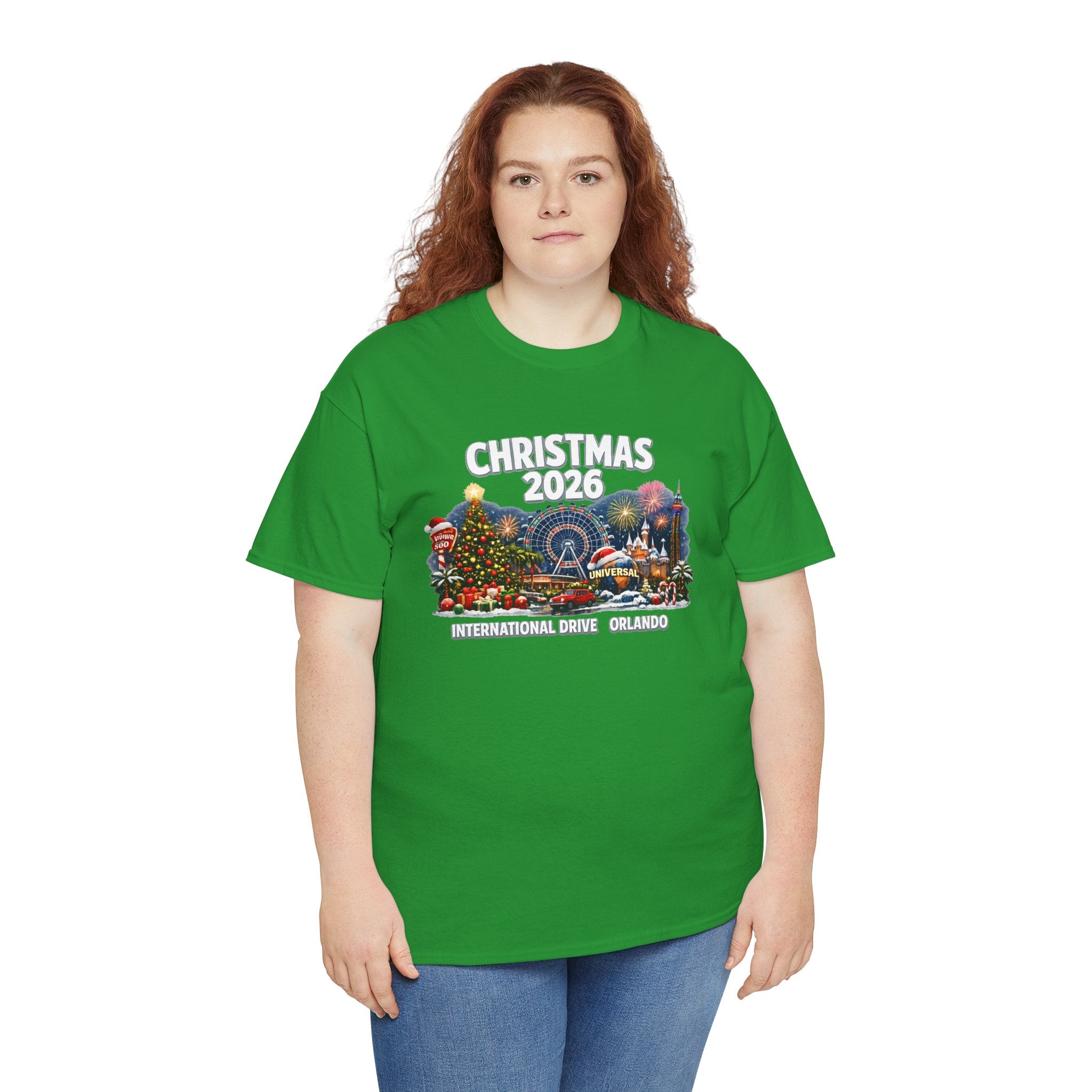 Christmas 2026 Orlando T-Shirt — International Drive Holiday Souvenir