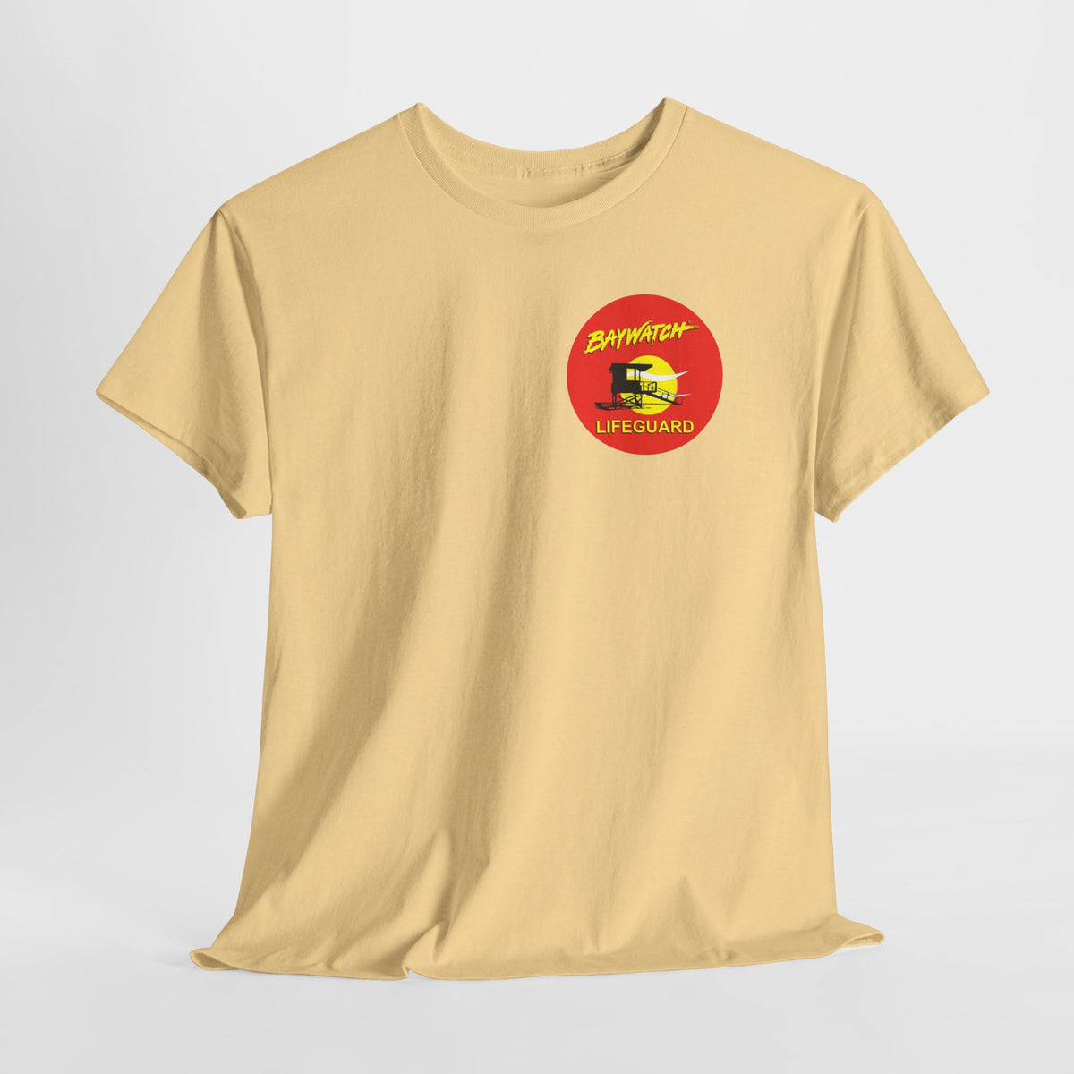 Baywatch Lifeguard Graphic Cotton T-Shirt