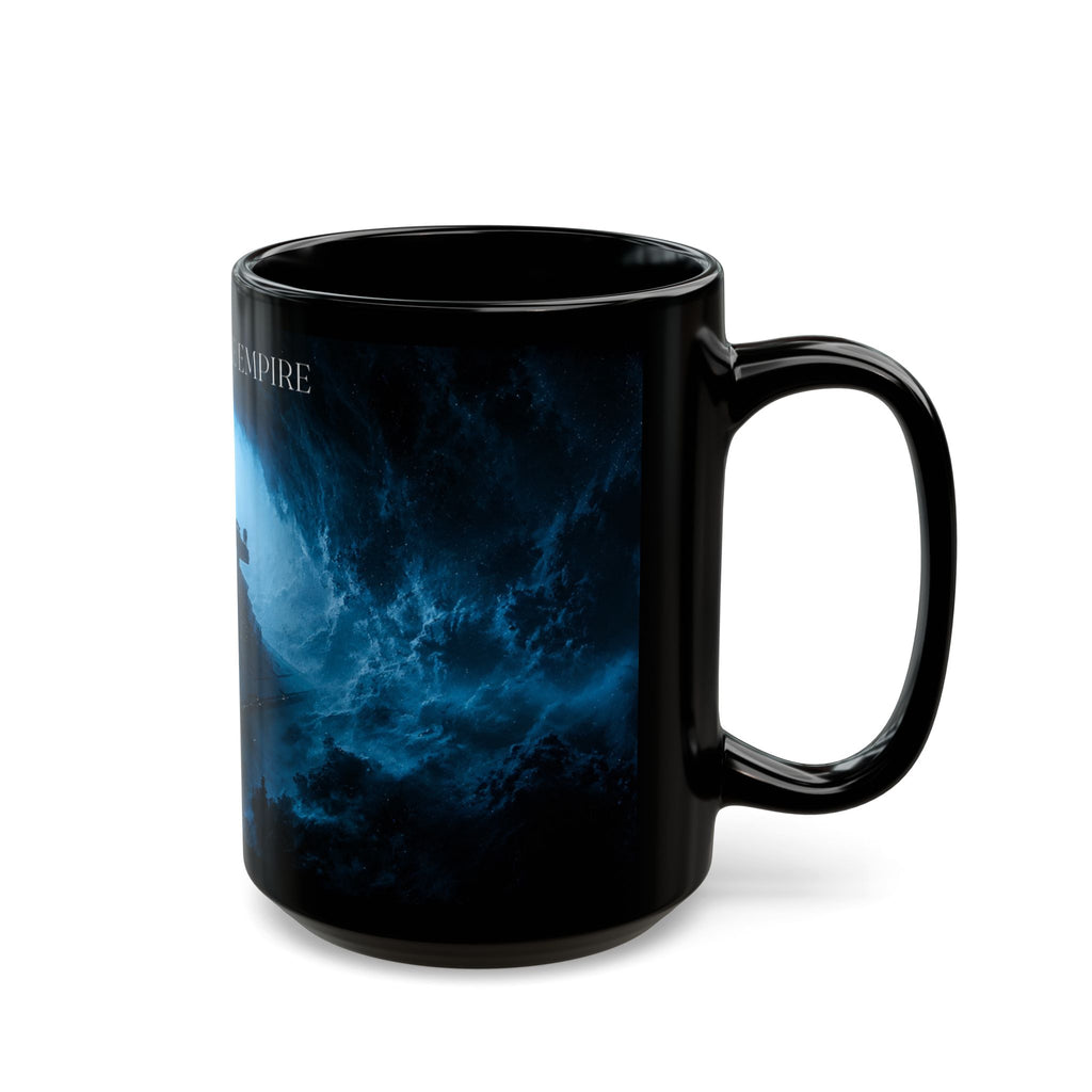 Empire Star Destroyer Black Mug — "Long Live The Empire" Coffee Cup
