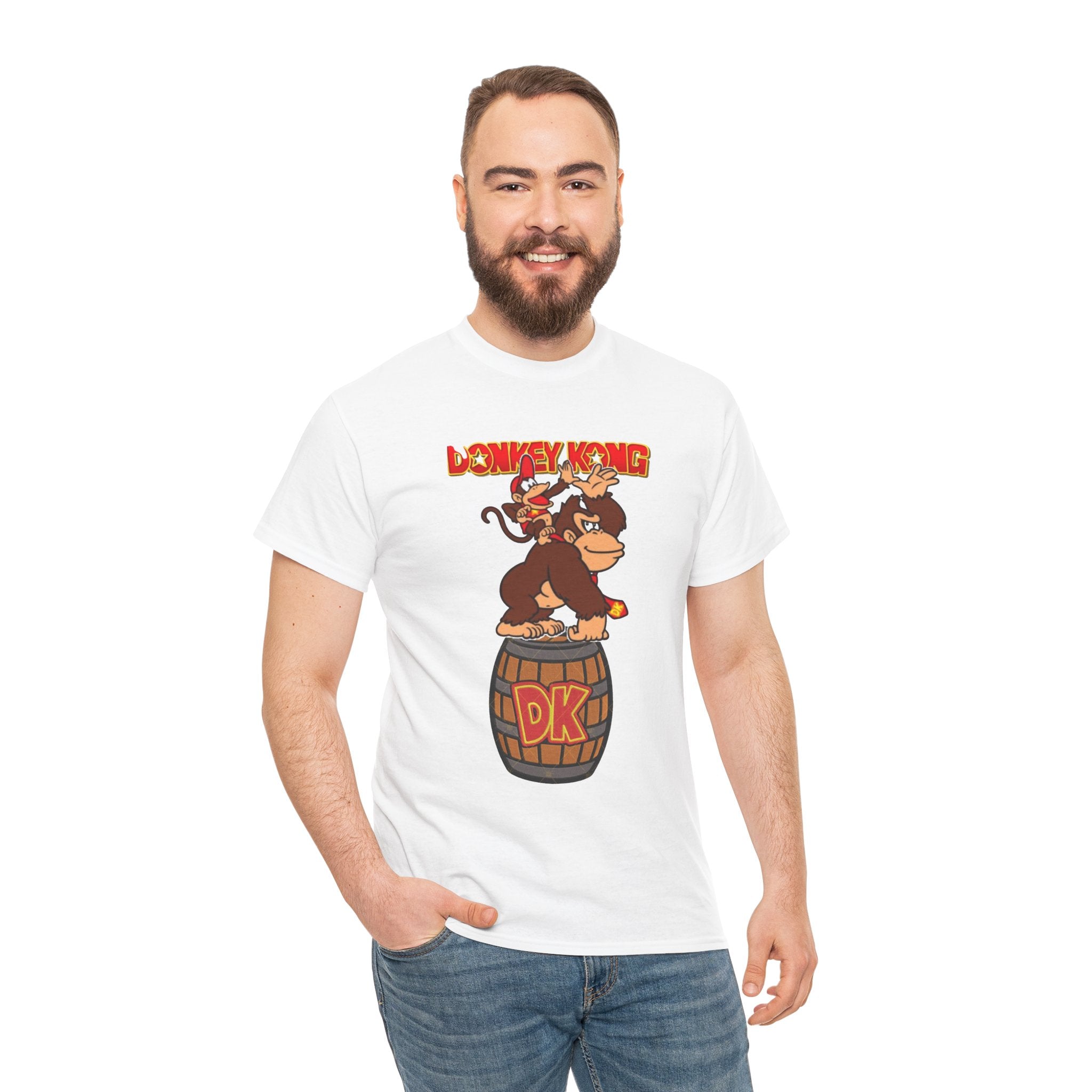 Kong Barrel Logo Cotton T-Shirt