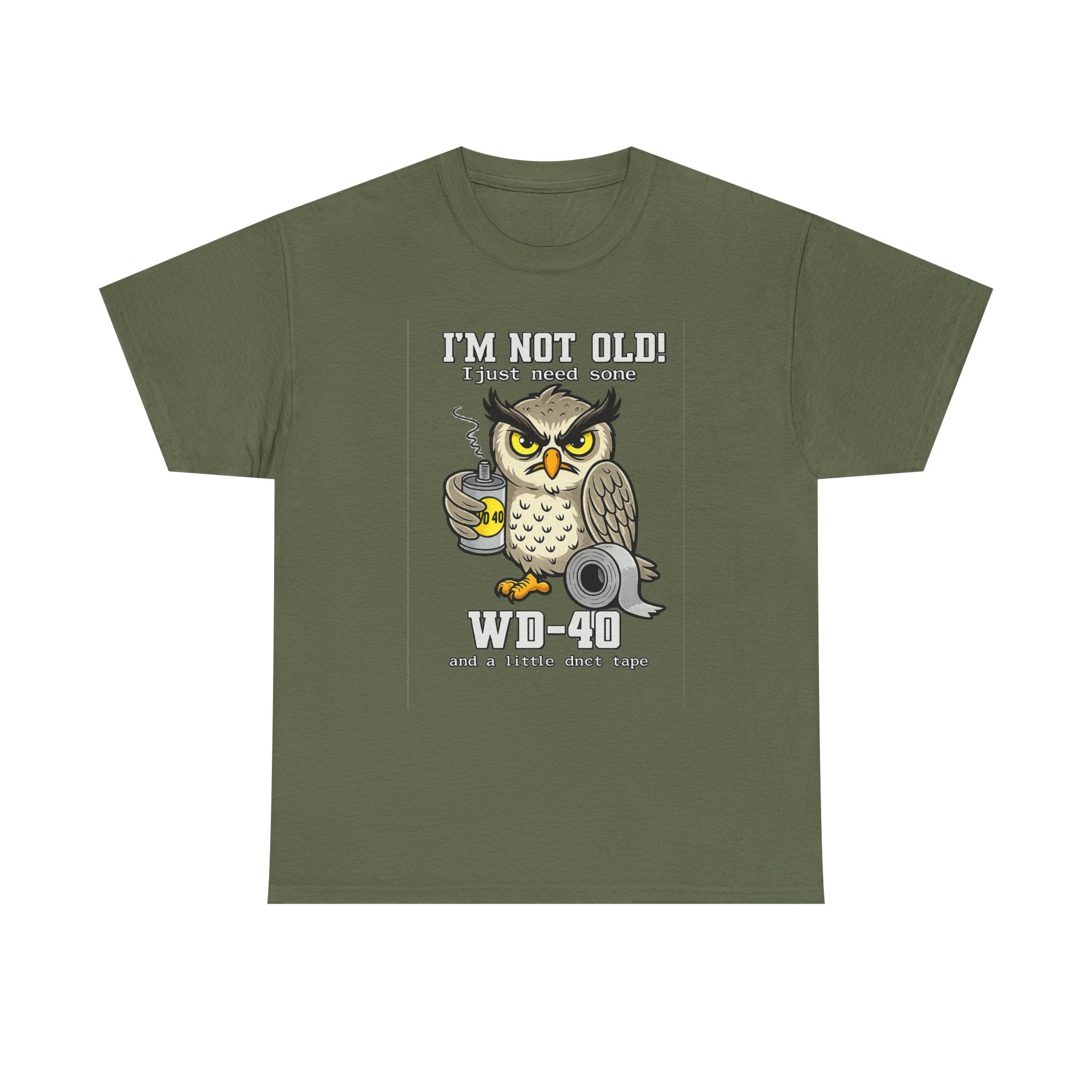 Owl 'I’m Not Old I Just Need More WD-40' T-Shirt
