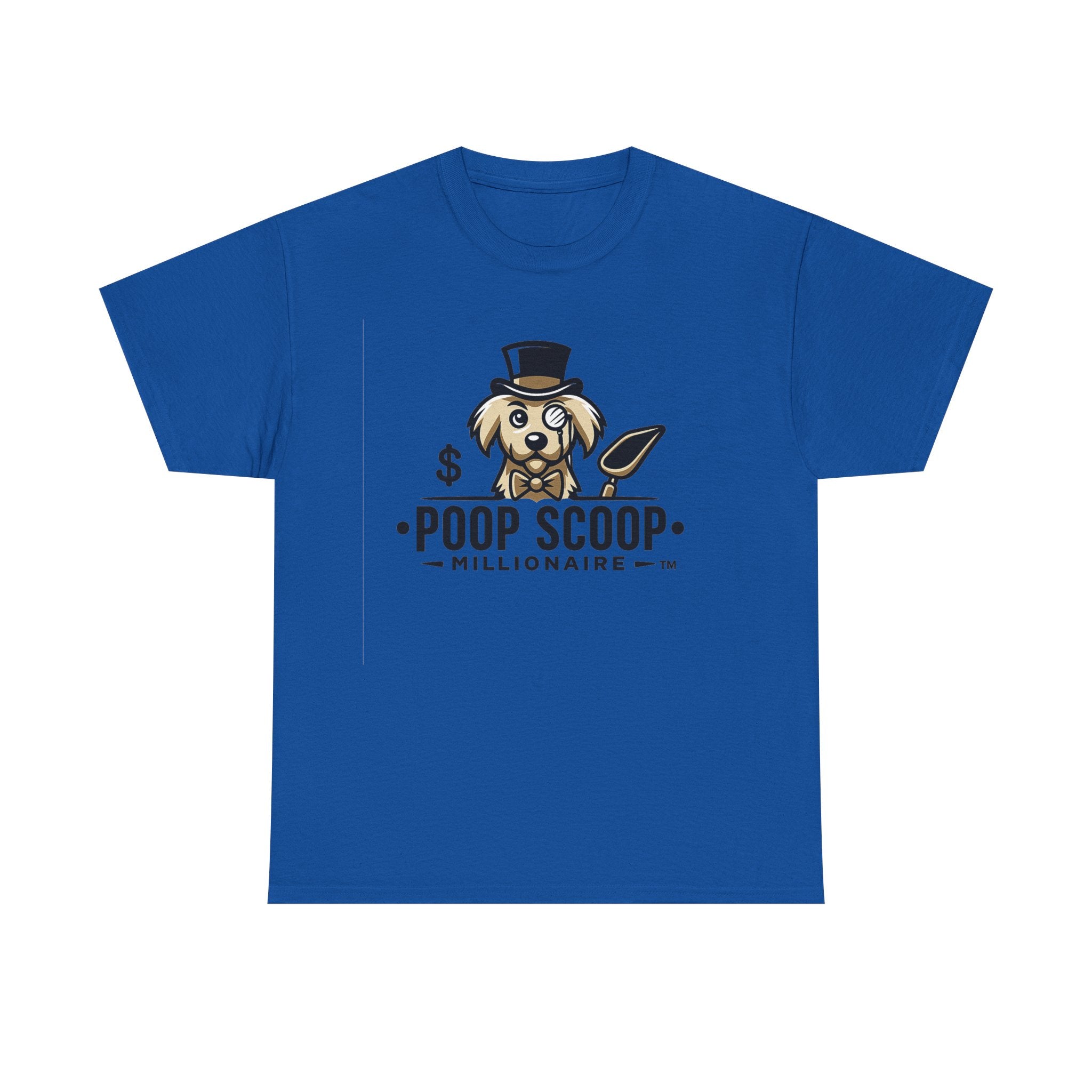 Poop Scoop Millionaire T-Shirt — Funny Dog Poop Scooping Tee