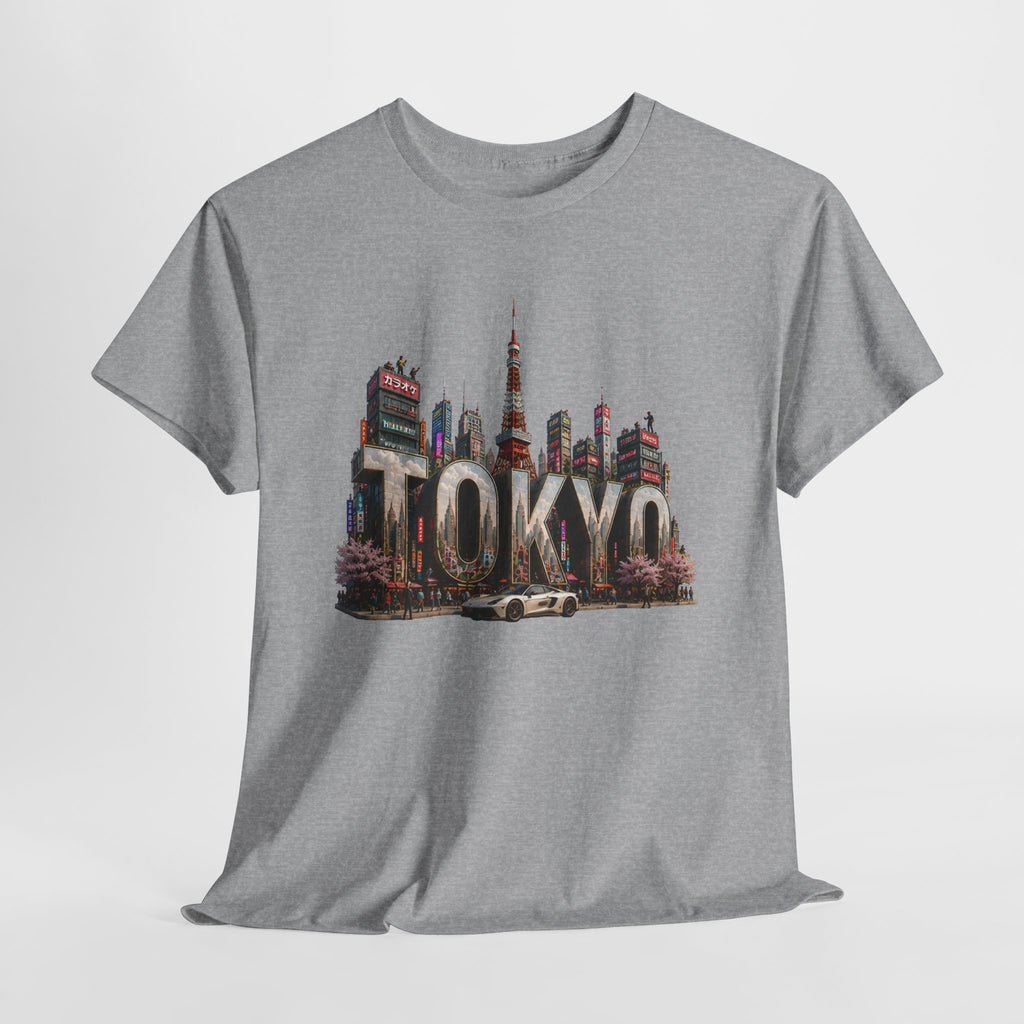 Tokyo Skyline T-Shirt — Vintage Cityscape Graphic Tee