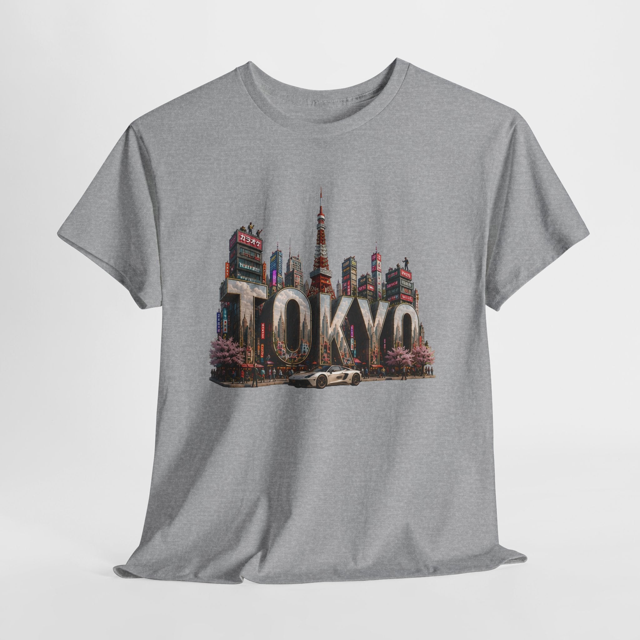 Tokyo Skyline T-Shirt — Vintage Cityscape Graphic Tee
