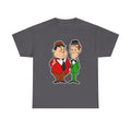 Comedy Duo Vintage Cartoon Cotton T-Shirt
