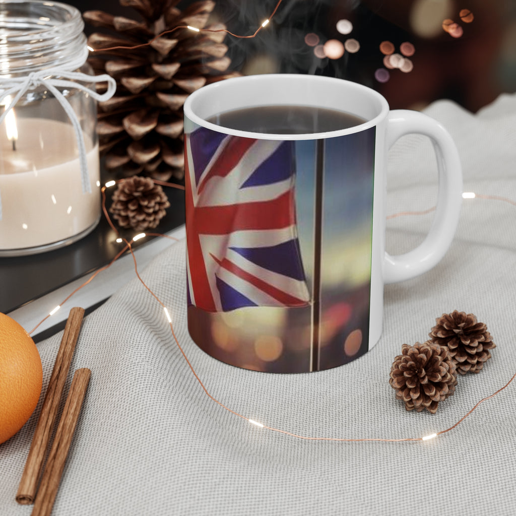 Union Jack Ceramic Mug — British Flag Coffee Cup (11oz & 15oz)
