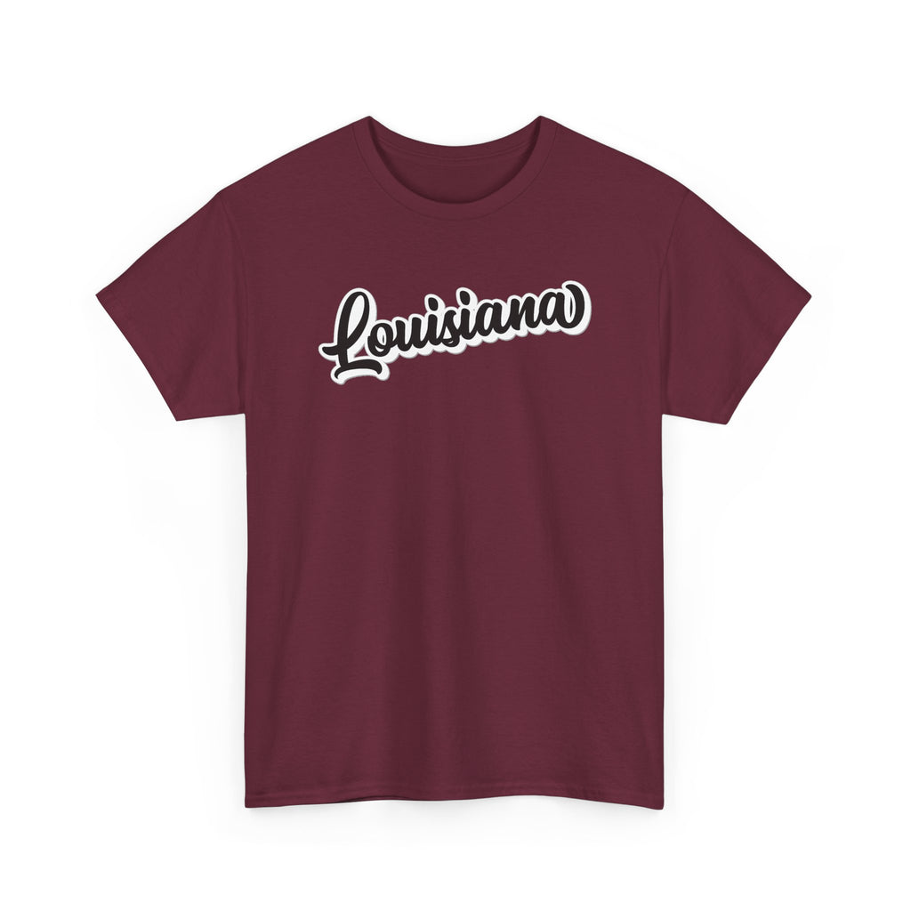 Louisiana Script Cotton T-Shirt