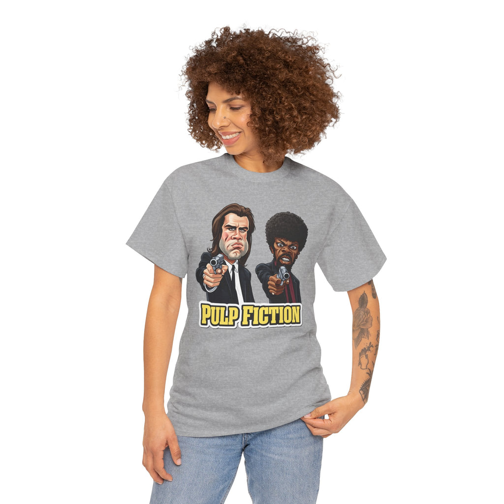Pulp Fiction Graphic Tee - Retro Movie Poster T-Shirt