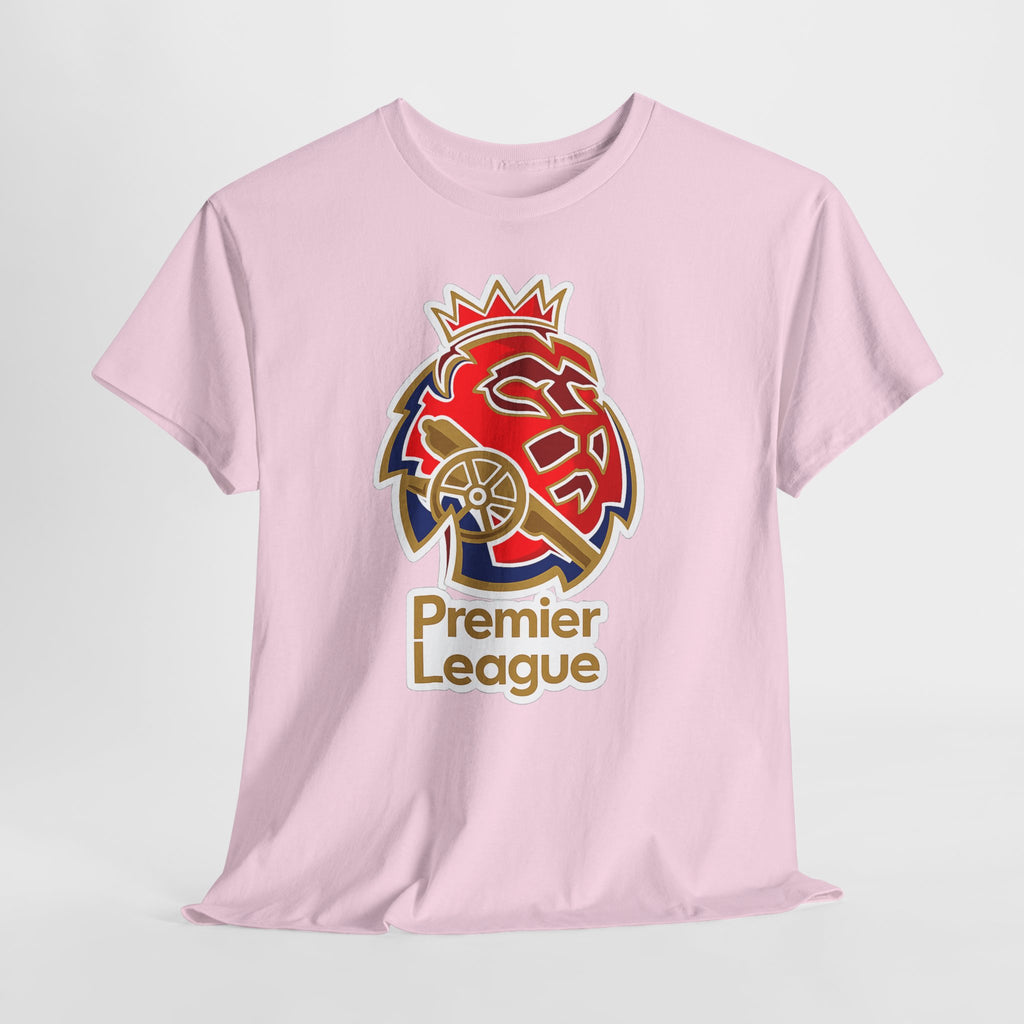 Arsenal Premier League Lion Logo T-Shirt — Soccer Fan Tee