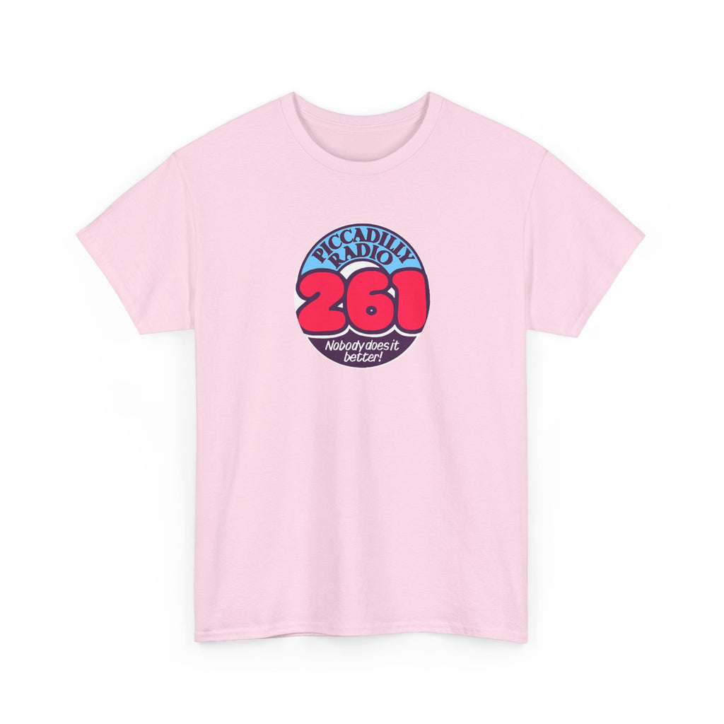 Piccadilly Radio '261' Logo T‑Shirt — Vintage Unofficial Radio Station Graphic Tee