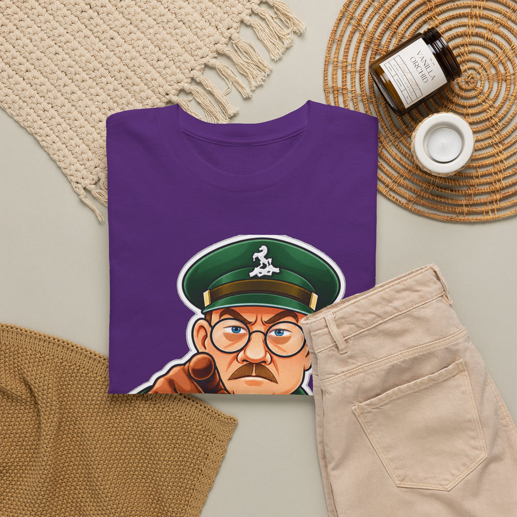 Don’t Tell Him Pike T-Shirt — Vintage Military Sergeant Pointing Graphic Tee