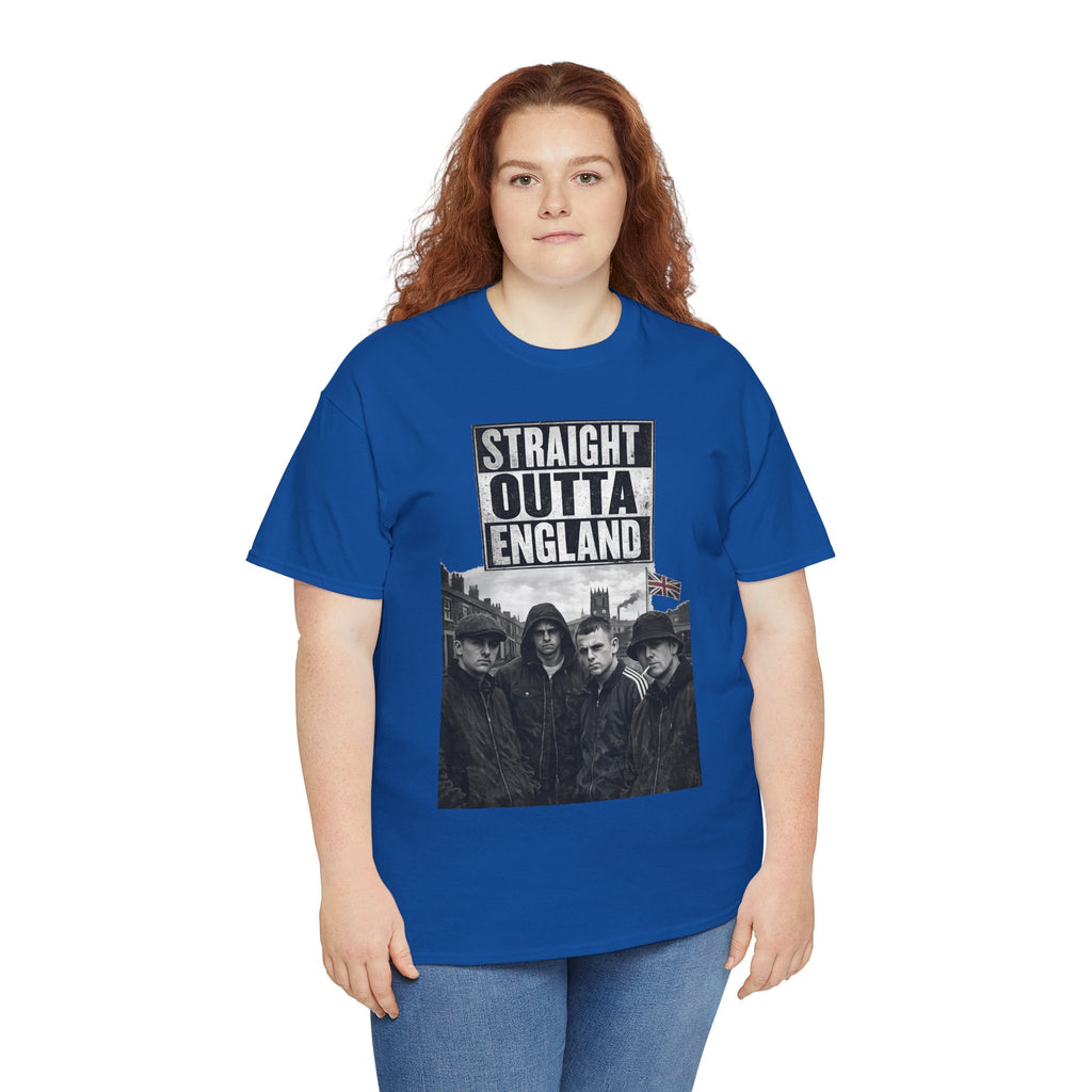 Straight Outta England T-Shirt — Retro Band Photo Tee