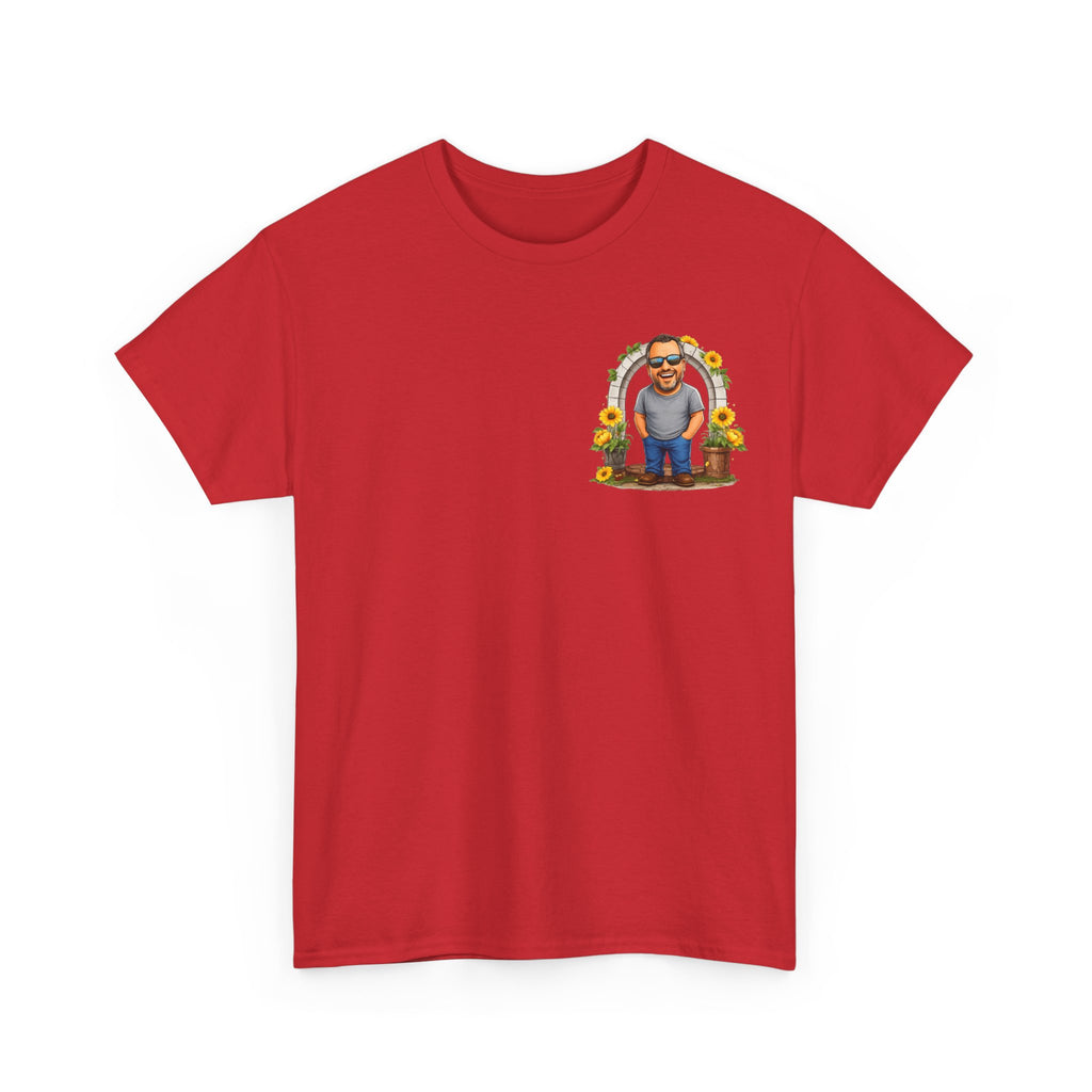 Funny Senior Tee — “At My Age Getting Lucky Means Walking Into a Room and Remembering Why I’m There”