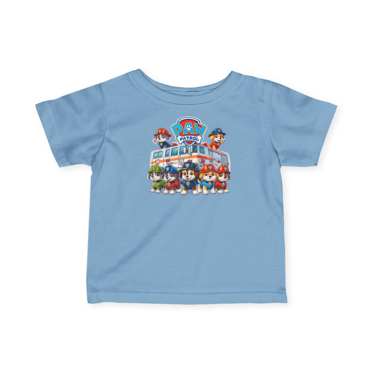 Paw Patrol Infant Tee – Cute Puppy Rescue Crew Baby Shirt