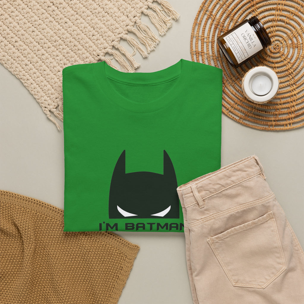 I'm Batman Graphic Tee — Funny Superhero Mask T-Shirt