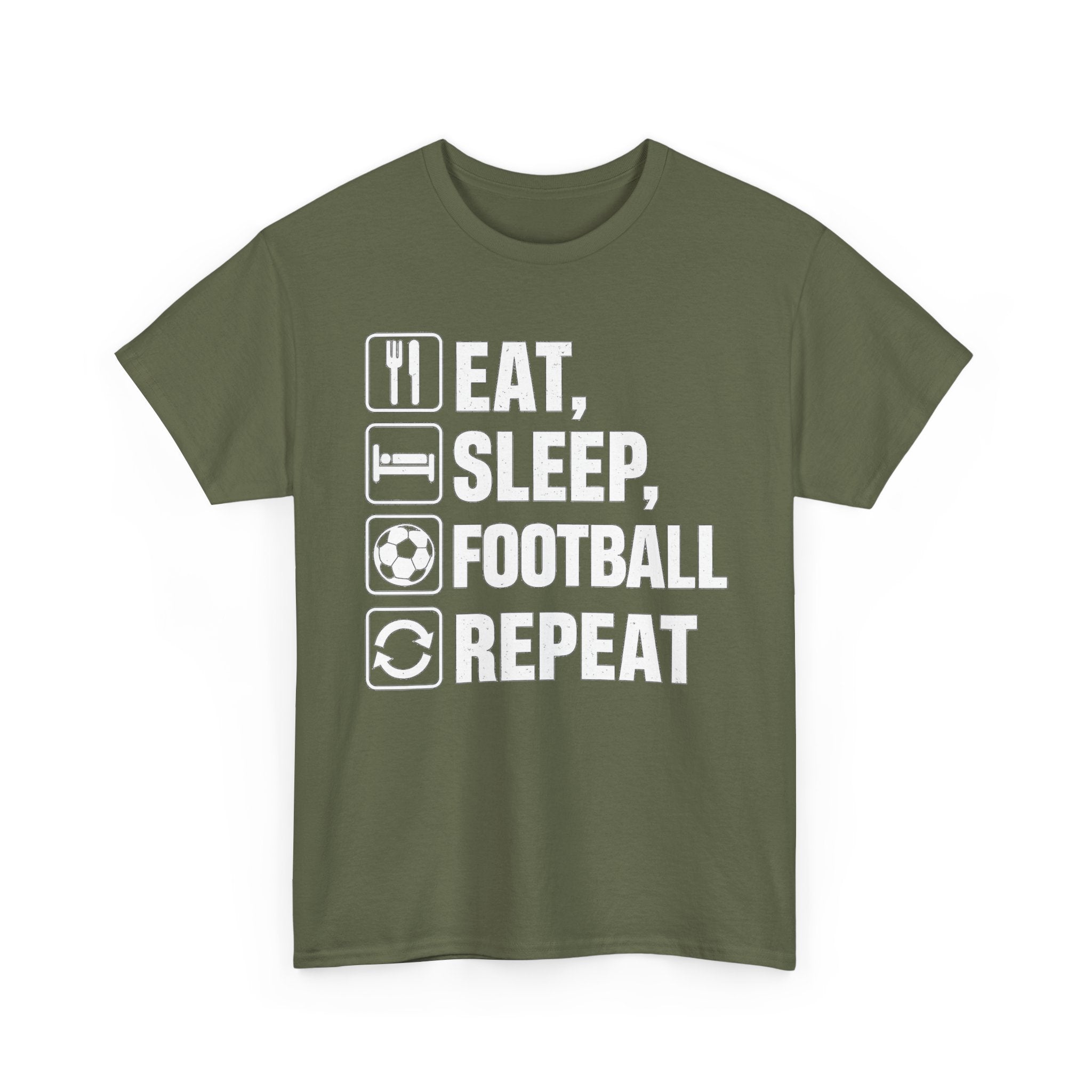 Football Eat Sleep Repeat T-Shirt