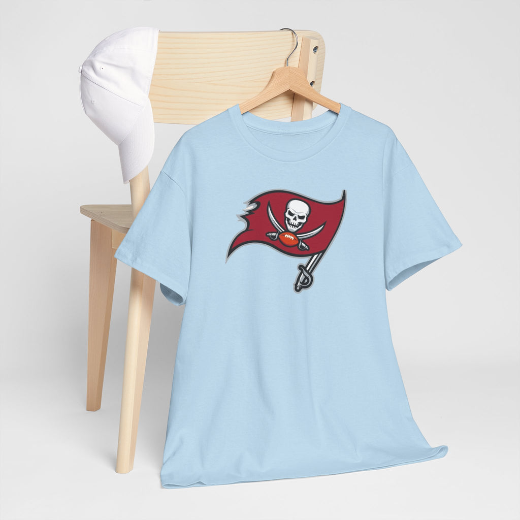 Tampa Bay Buccaneers Flag T-Shirt — Football Pirate Logo Tee