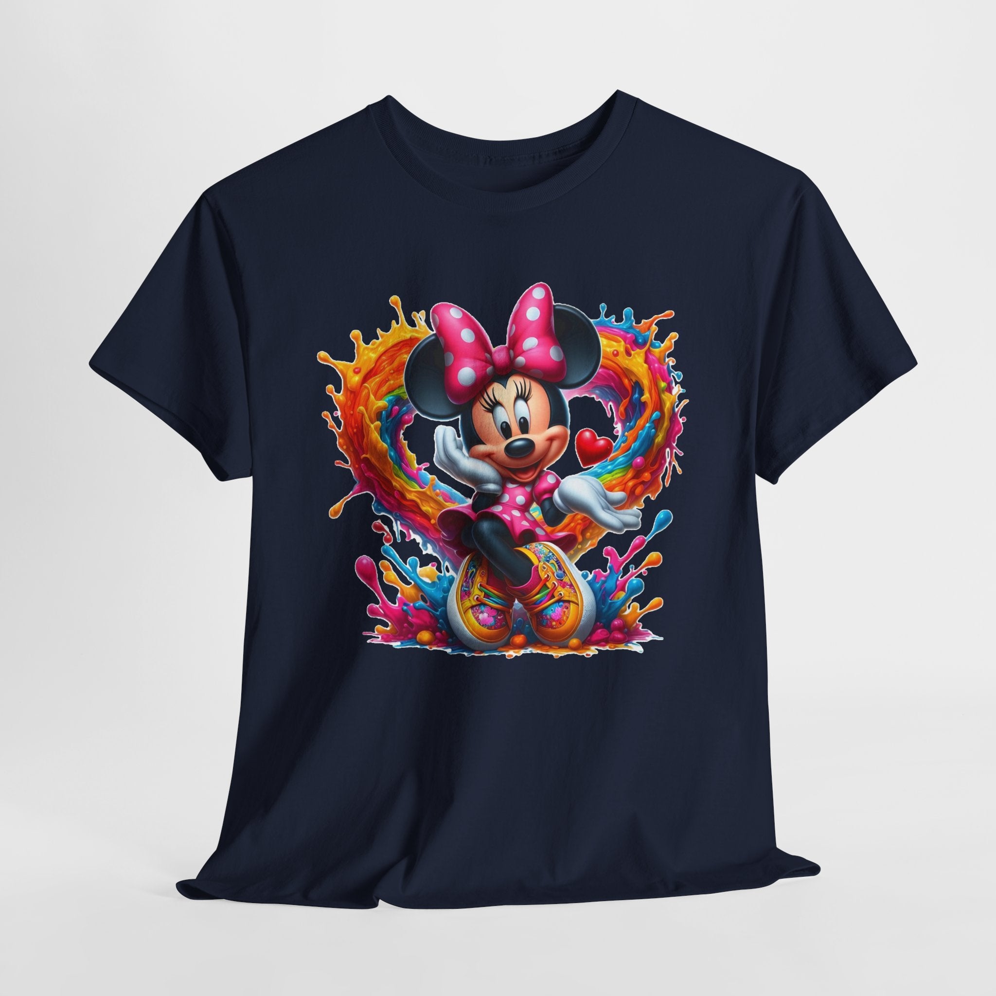 Minnie Mouse Unofficial Color Splash T‑Shirt