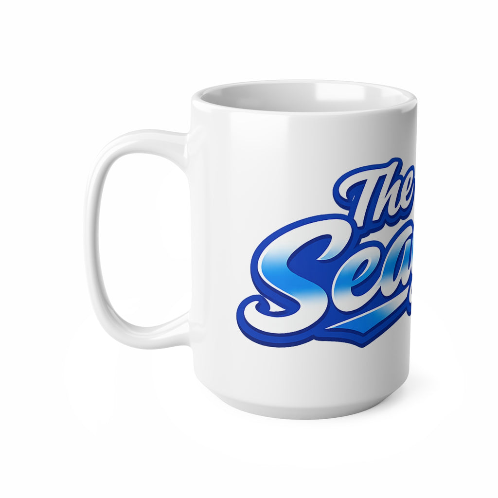 The Seagulls Football Script Ceramic Coffee Mug — 11oz & 15oz