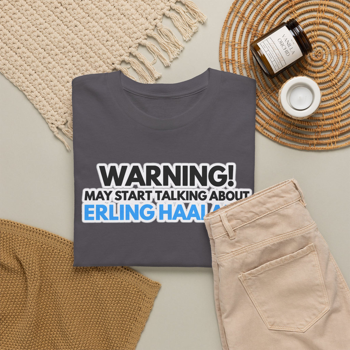 Warning! May Start Talking About Erling Haaland T-Shirt