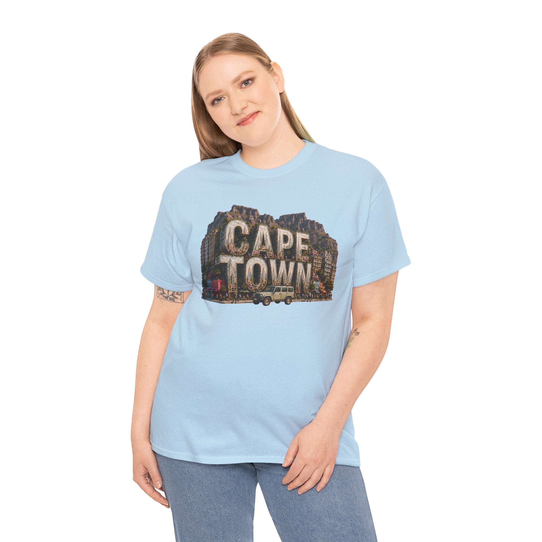 Cape Town Vintage Photo Tee — South Africa Travel Souvenir T-Shirt