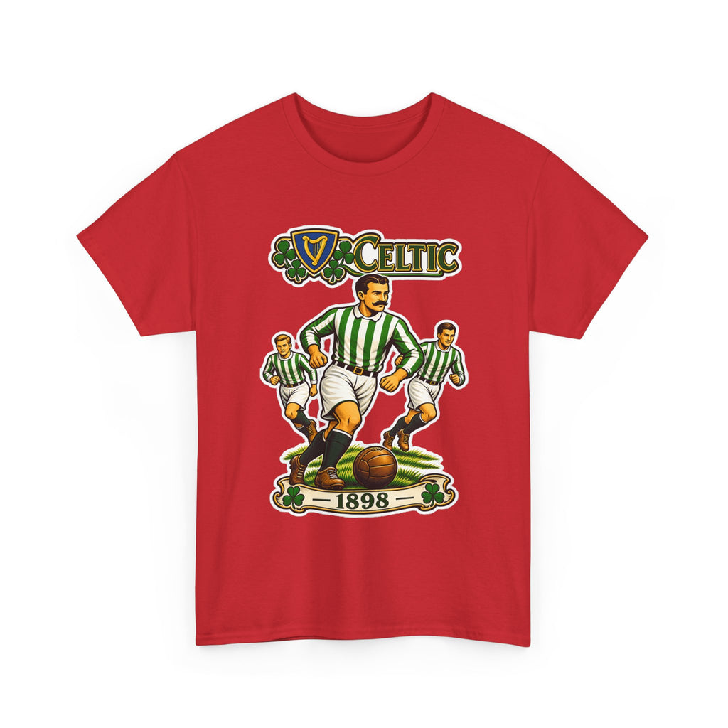 Celtic Football Retro Players Tee — 1898 Vintage Soccer Shirt
