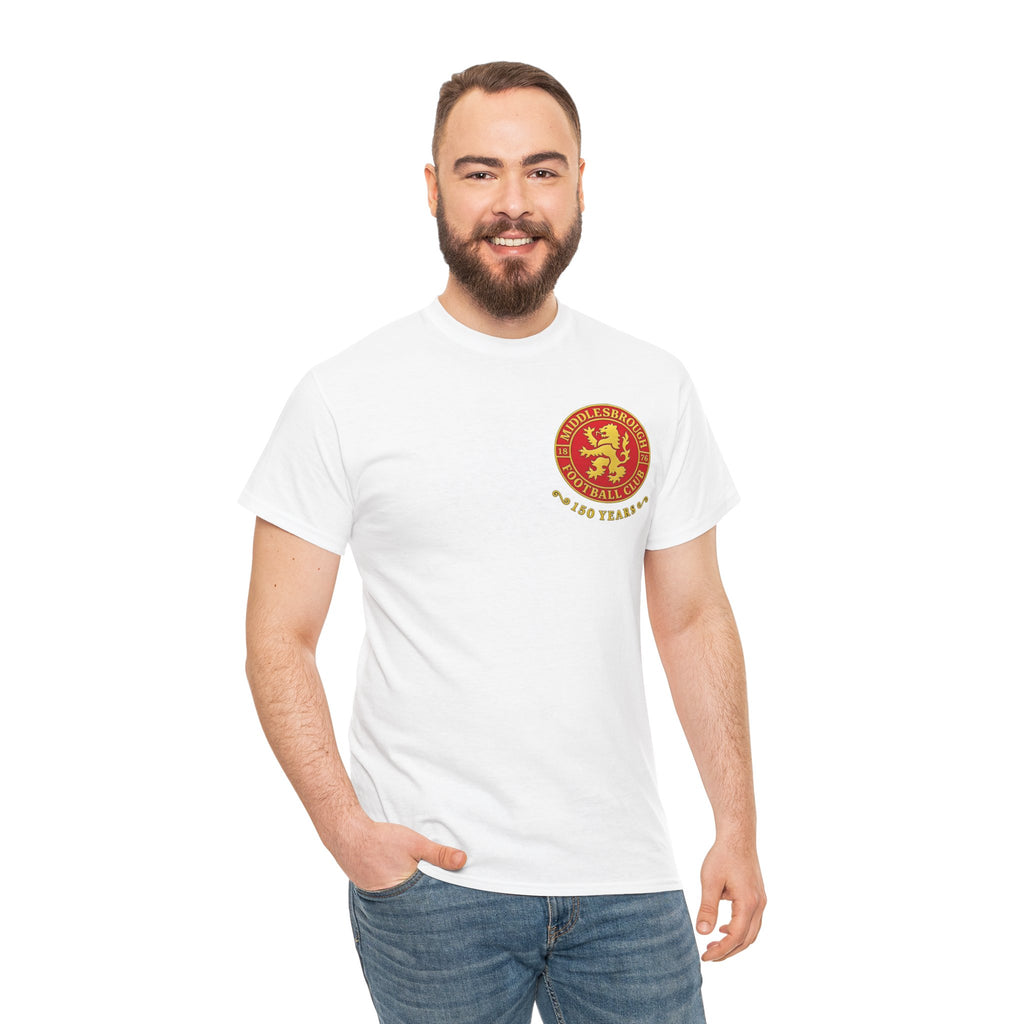 Middlesbrough 150th Crest Cotton T-Shirt