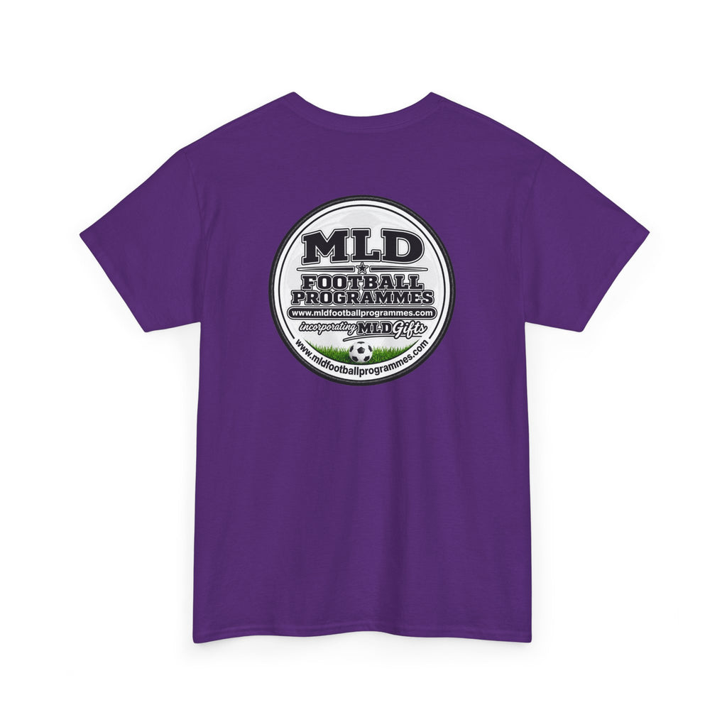 MLD Football Programmes Vintage Logo Cotton T-Shirt