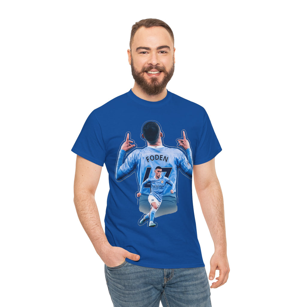 Phil Foden Soccer Fan T‑Shirt – Manchester City Jersey Graphic Tee